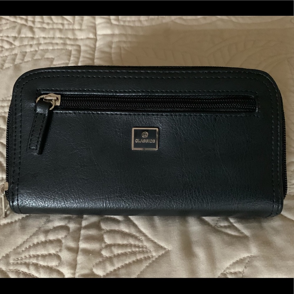 Classics Black Dbl Sided Wallet